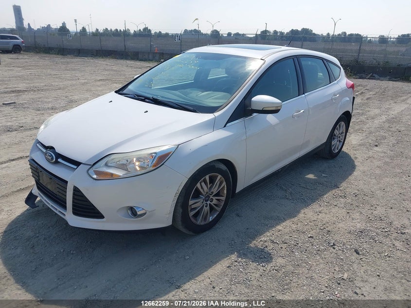 Vin: 1fahp3m27cl379874, lot: 3064676, ford focus sel 20122