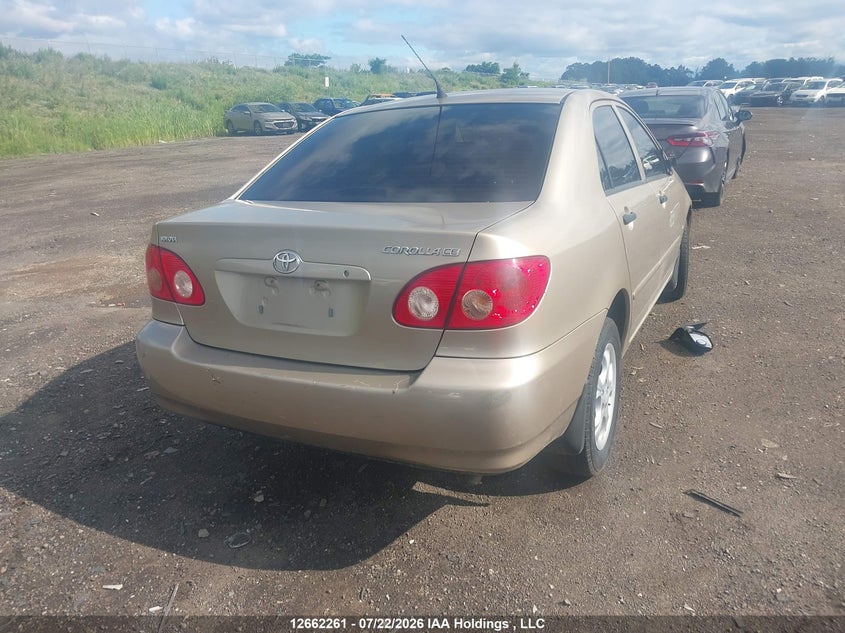 2006 TOYOTA COROLLA SEDAN 1.8L I-4 DOHC, VVT, 126HP