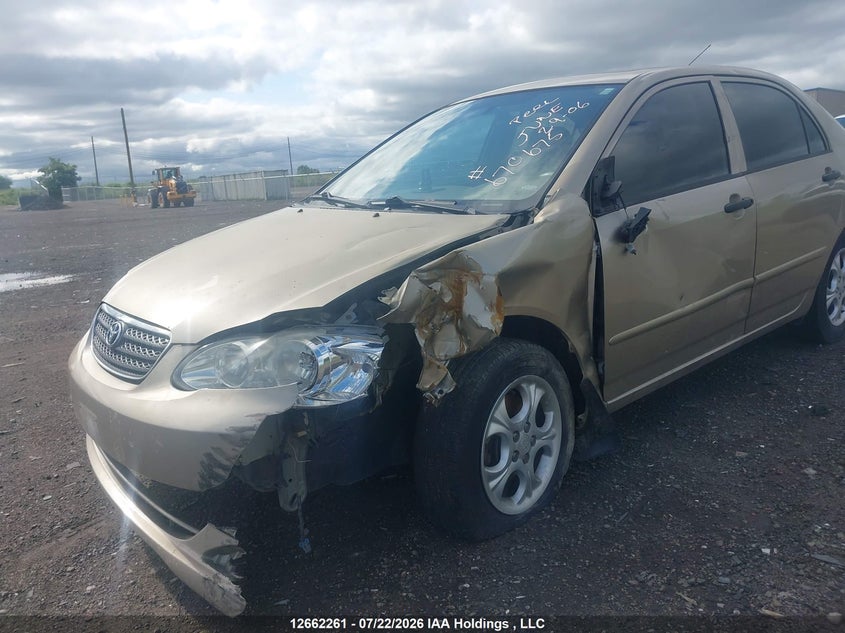 2006 TOYOTA COROLLA SEDAN 1.8L I-4 DOHC, VVT, 126HP
