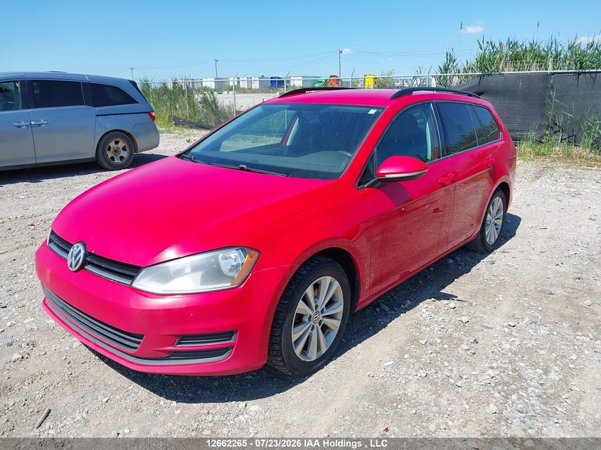 Vin: 3vw017auxhm518291, lot: 3064682, volkswagen golf sportwagen s 20172