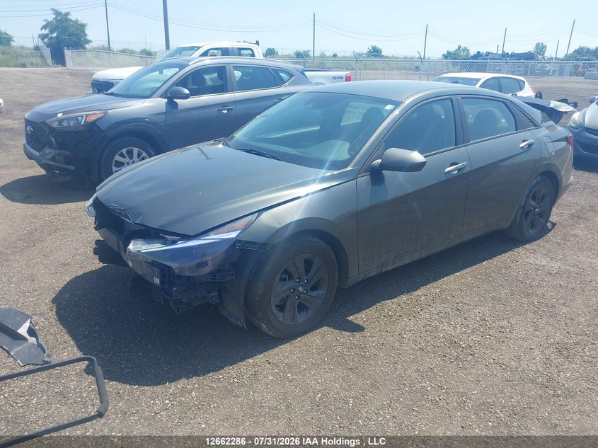 2023 Hyundai Elantra, Rear, IAAI, VIN KMHLM4AG3PU547833 — photo 2