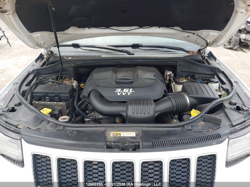 2014 Jeep Grand Cherokee Overland VIN: 1C4RJFCG0EC137428 Lot: 12662295