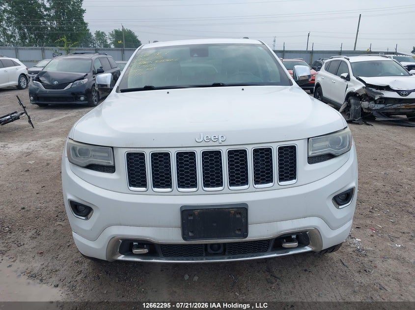 2014 Jeep Grand Cherokee Overland VIN: 1C4RJFCG0EC137428 Lot: 12662295