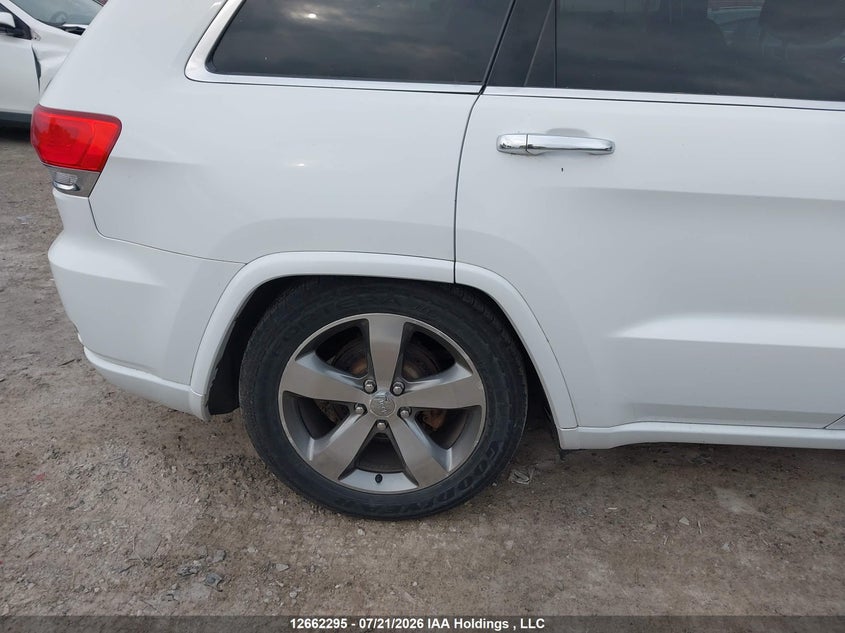 2014 Jeep Grand Cherokee Overland VIN: 1C4RJFCG0EC137428 Lot: 12662295