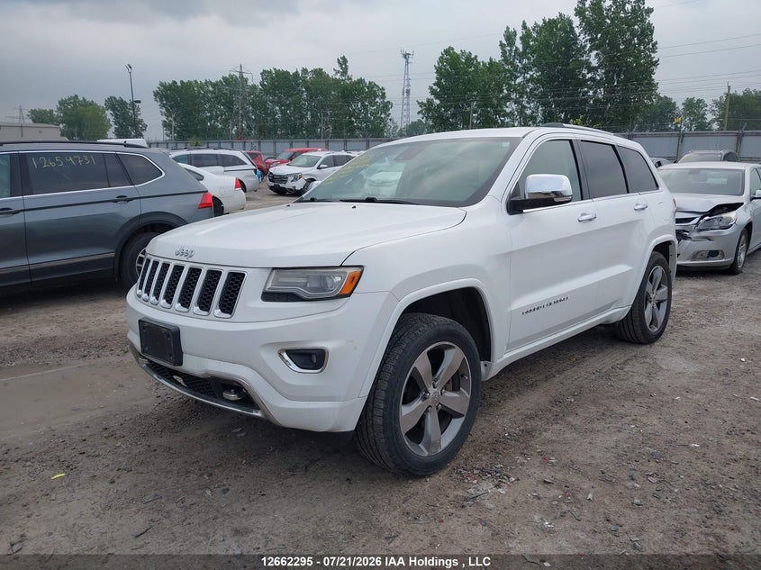 2014 Jeep Grand Cherokee Overland VIN: 1C4RJFCG0EC137428 Lot: 12662295