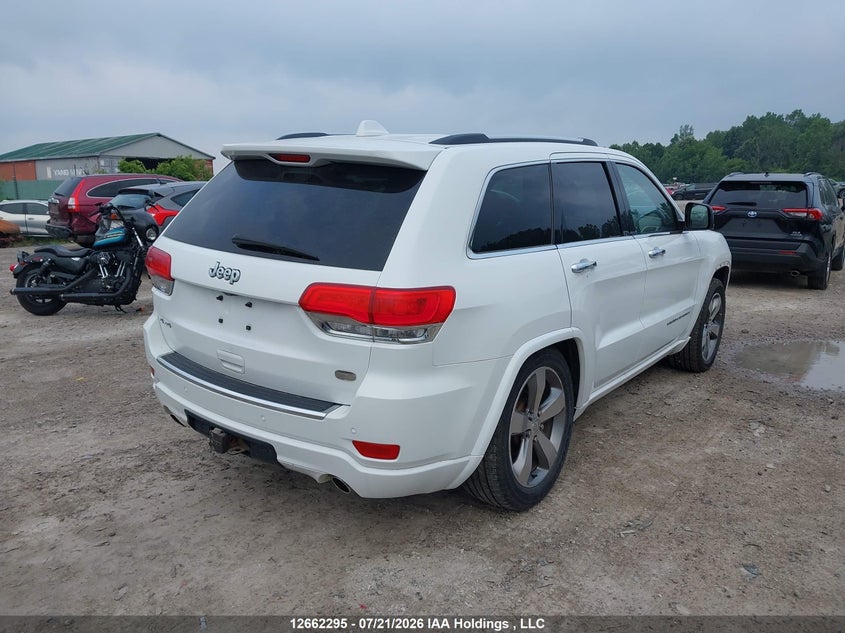 2014 Jeep Grand Cherokee Overland VIN: 1C4RJFCG0EC137428 Lot: 12662295