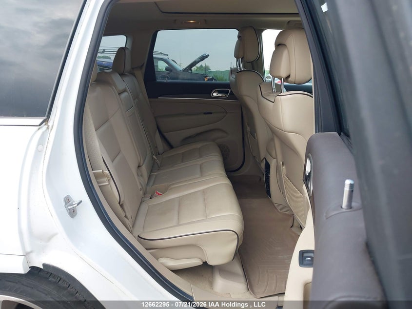 2014 Jeep Grand Cherokee Overland VIN: 1C4RJFCG0EC137428 Lot: 12662295
