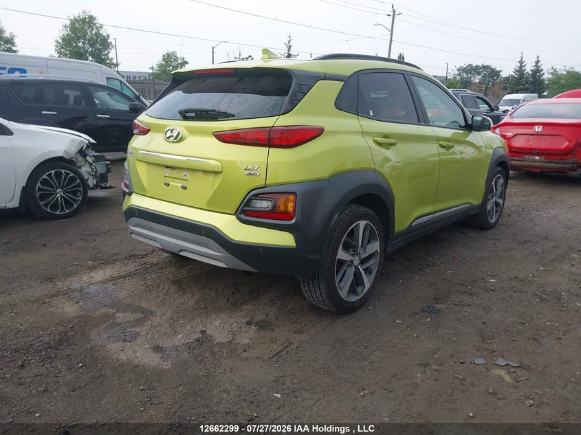 Vin: km8k5ca56lu453828, lot: 3064718, hyundai kona ultimate 20204