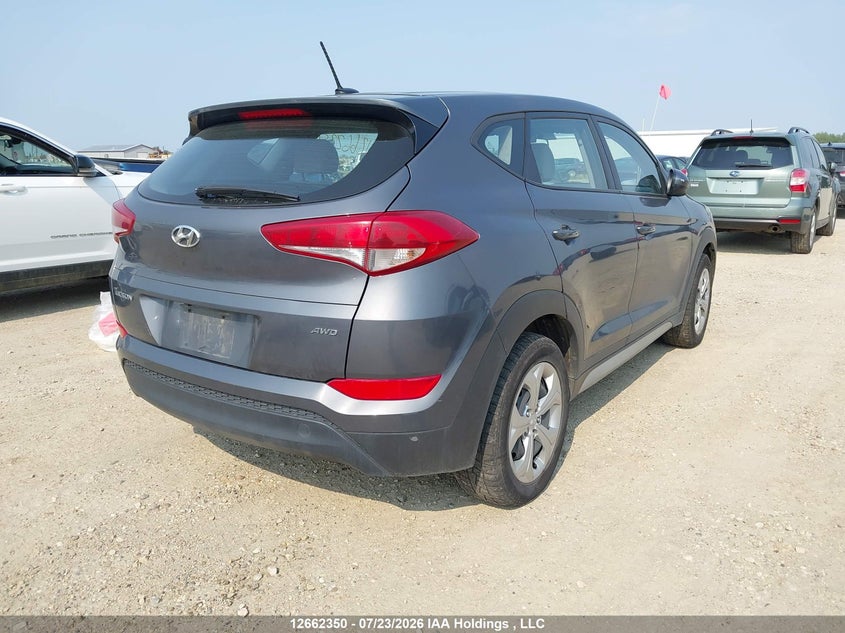 Vin: km8j2ca48hu429890, lot: 3064769, hyundai tucson 20174