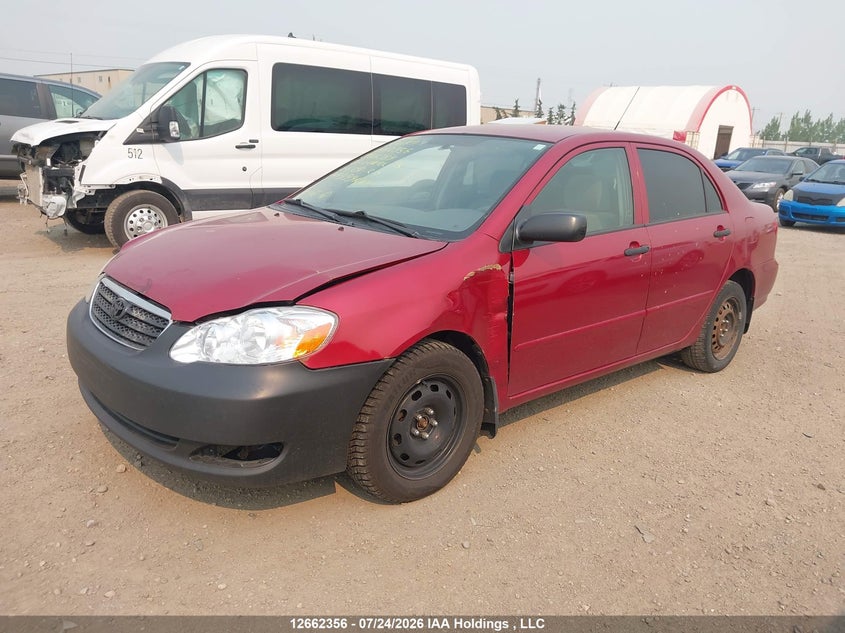 2008 Toyota Corolla, Удар сзади, IAAI, VIN 2T1BR32E58C916389 — фото 2