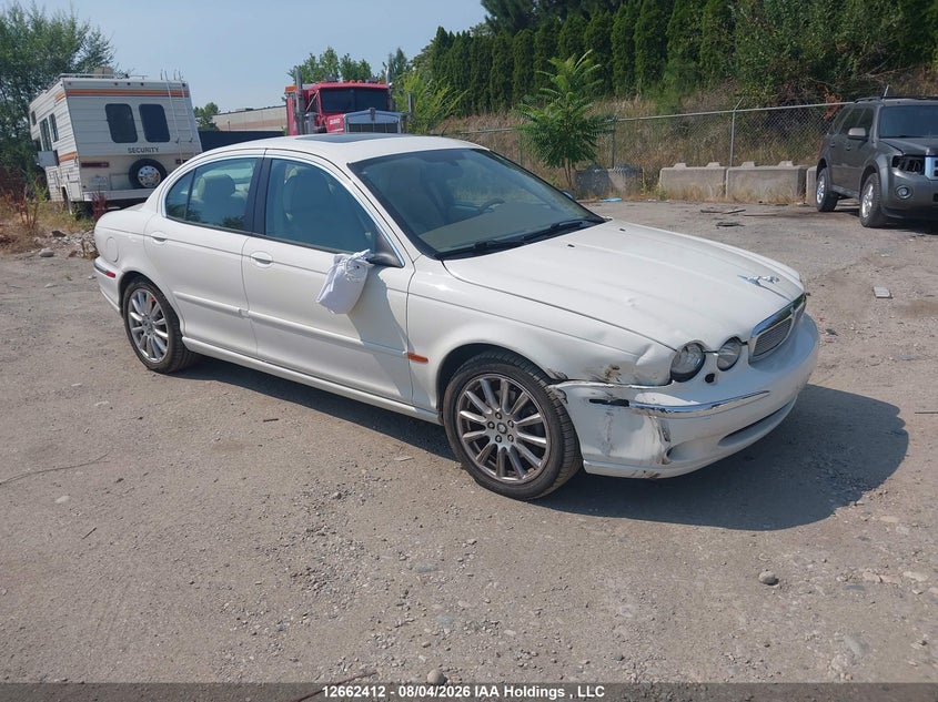 2008 JAGUAR X-TYPE SEDAN 3.0L V-6 DOHC, VVT, 227HP