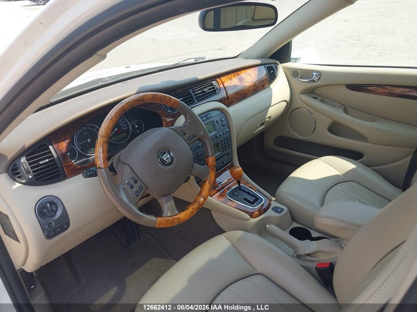 2008 JAGUAR X-TYPE SEDAN 3.0L V-6 DOHC, VVT, 227HP