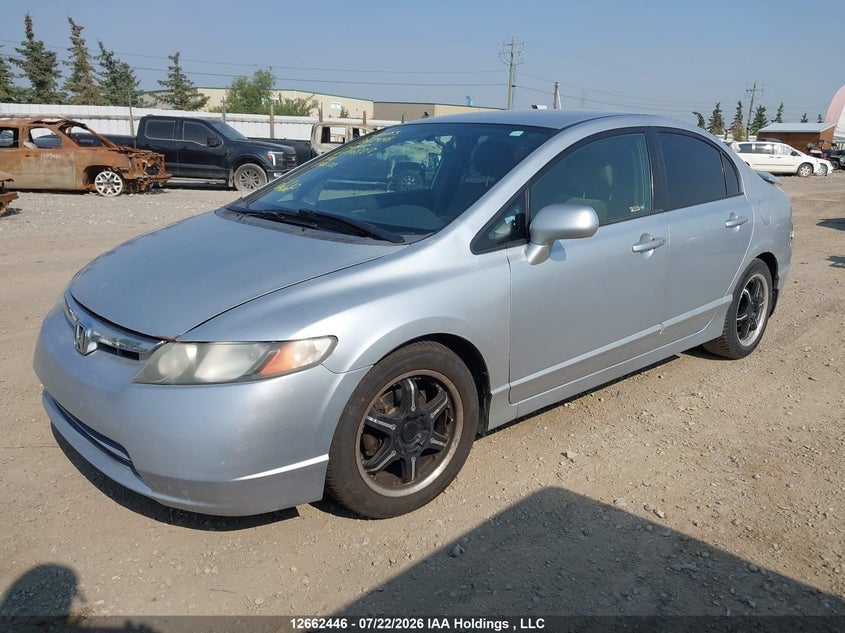 2006 Honda Civic, Удар ззаду, IAAI, VIN 2HGFA16526H034527 — фото 2