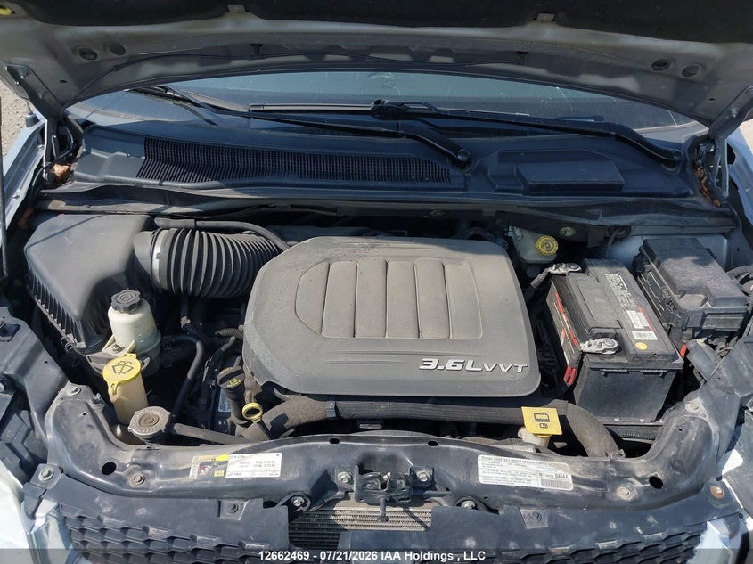 2013 DODGE CARAVAN VAN 3.6L V-6 DOHC, VVT, 283HP