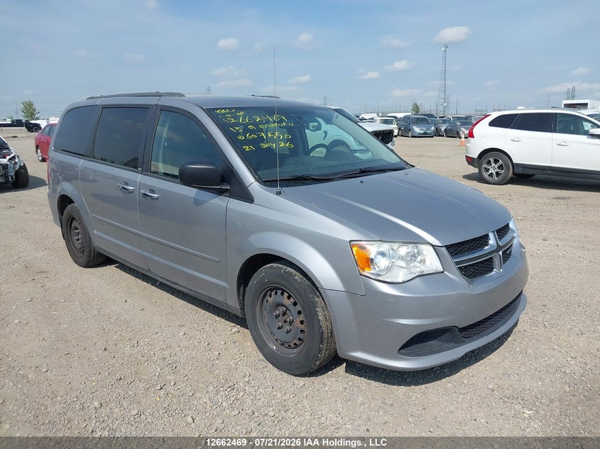 2013 DODGE CARAVAN VAN 3.6L V-6 DOHC, VVT, 283HP