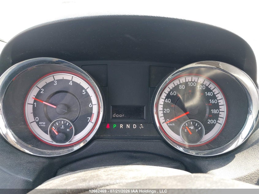 2013 DODGE CARAVAN VAN 3.6L V-6 DOHC, VVT, 283HP