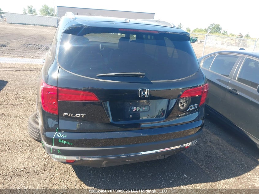 2016 HONDA PILOT SPORT UTILITY VEHICLE 3.5L V-6 DI, VVT, 280HP