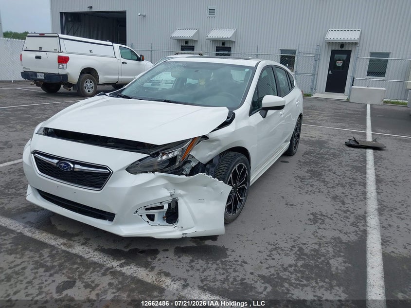 2018 Subaru Impreza, Front, IAAI, VIN 4S3GTAF6XJ3746107 — photo 2