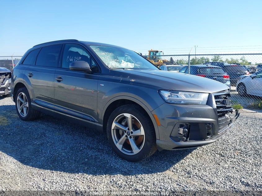 2018 Audi Q7 3.0T Technik, Удар спереду, IAAI, VIN WA1WAAF78JD054426