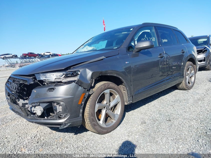 2018 Audi Q7, Удар спереду, IAAI, VIN WA1WAAF78JD054426 — фото 2