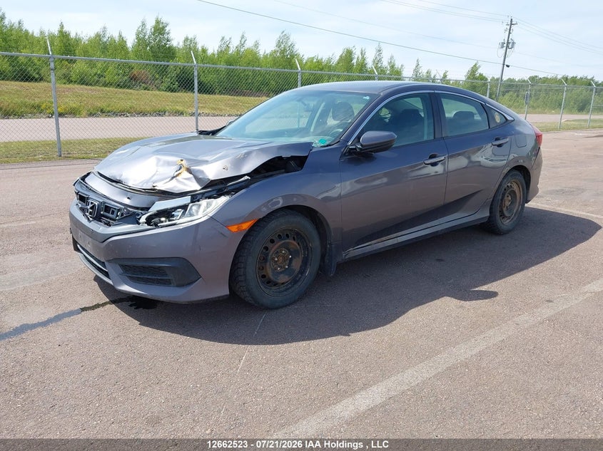 Vin: 2hgfc2e53hh023976, lot: 3064945, honda civic lx 20172
