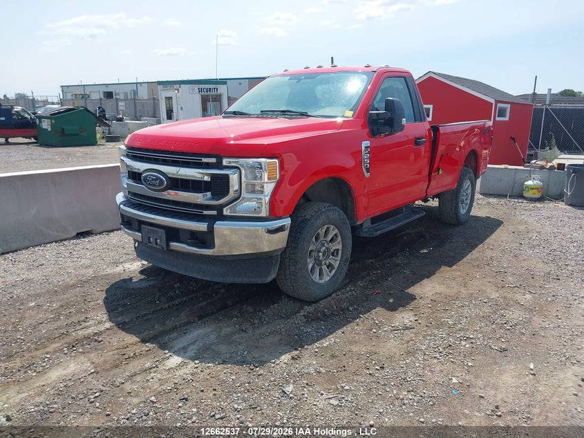 2020 Ford F250, Удар сзади, IAAI, VIN 1FTBF2B62LED90305 — фото 2