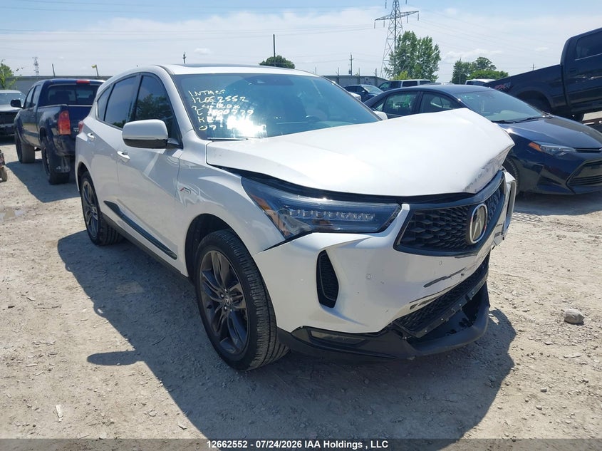 2024 Acura Rdx, Front, IAAI, VIN 5J8TC2H63RL800779