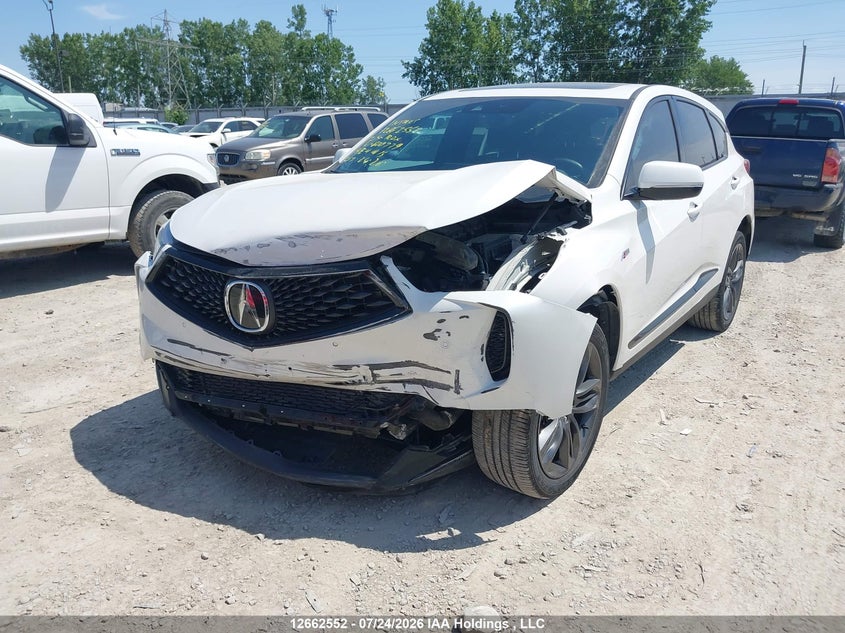 2024 Acura Rdx, Front, IAAI, VIN 5J8TC2H63RL800779 — photo 2