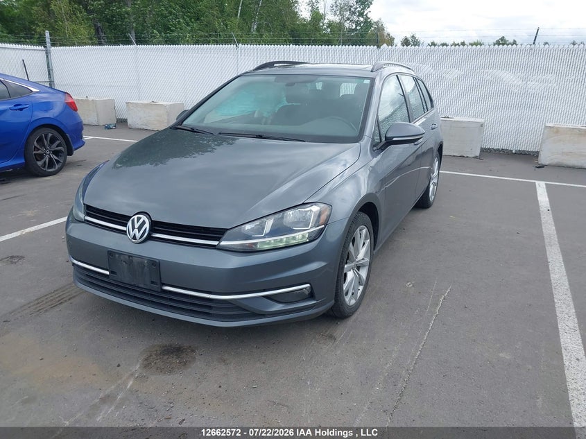 Vin: 3vw117au0jm754250, lot: 3064999, volkswagen golf sportwagen 1.8 tsi comfortline/1.8 tsi trendline 20182