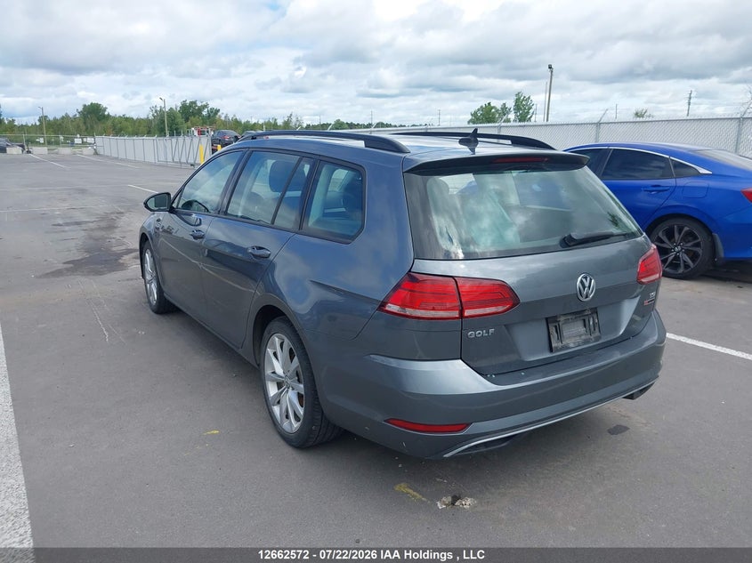 Vin: 3vw117au0jm754250, lot: 3064999, volkswagen golf sportwagen 1.8 tsi comfortline/1.8 tsi trendline 20183
