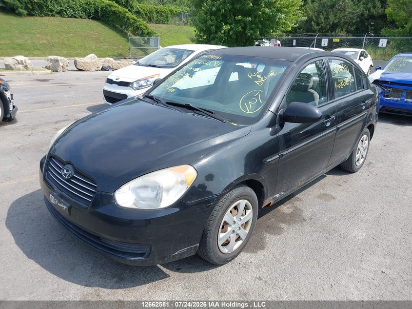 2009 Hyundai Accent, Благодійність, IAAI, VIN KMHCN45C69U286219 — фото 2
