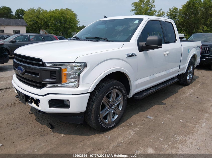 2019 Ford F-150, Удар спереди, IAAI, VIN 1FTFX1E49KKD53383 — фото 2