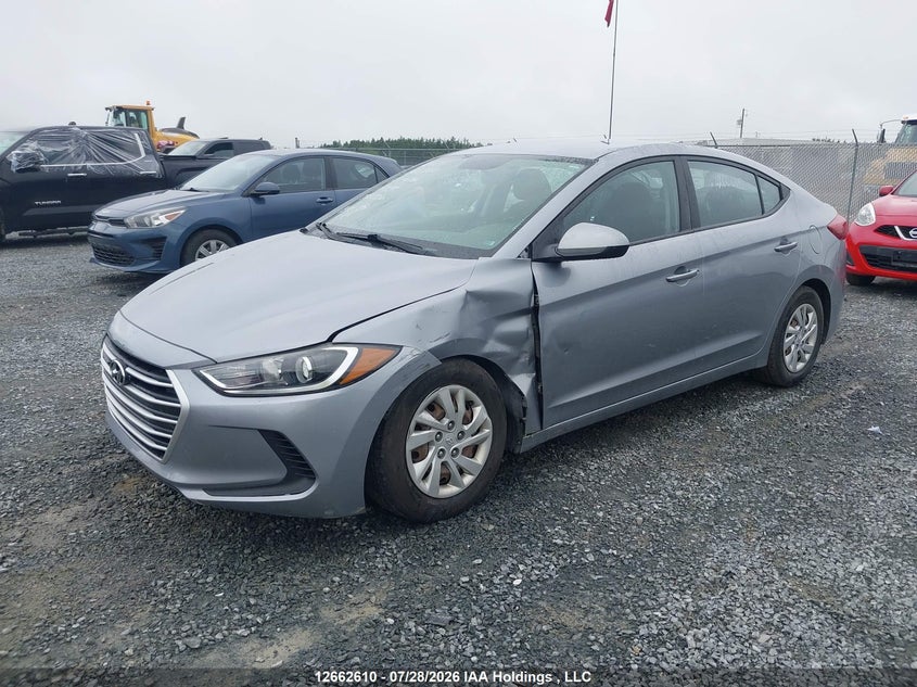 Vin: 5npd74lf3hh147299, lot: 3065040, hyundai elantra se 20172