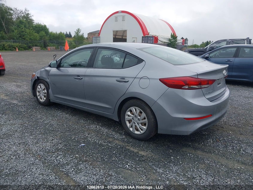 Vin: 5npd74lf3hh147299, lot: 3065040, hyundai elantra se 20173