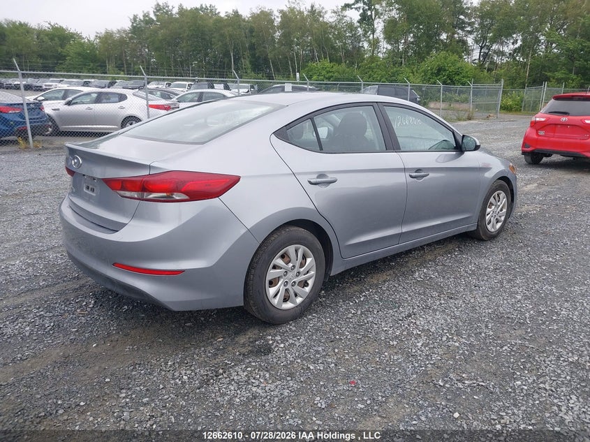 Vin: 5npd74lf3hh147299, lot: 3065040, hyundai elantra se 20174
