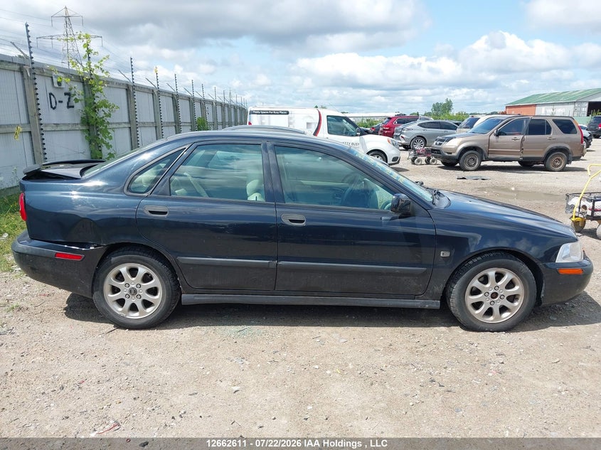 2001 VOLVO S40 SEDAN 1.9L I-4 DOHC, VVT, TURBO, 160HP