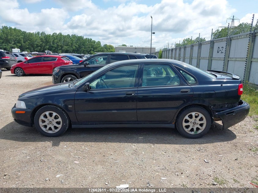 2001 VOLVO S40 SEDAN 1.9L I-4 DOHC, VVT, TURBO, 160HP