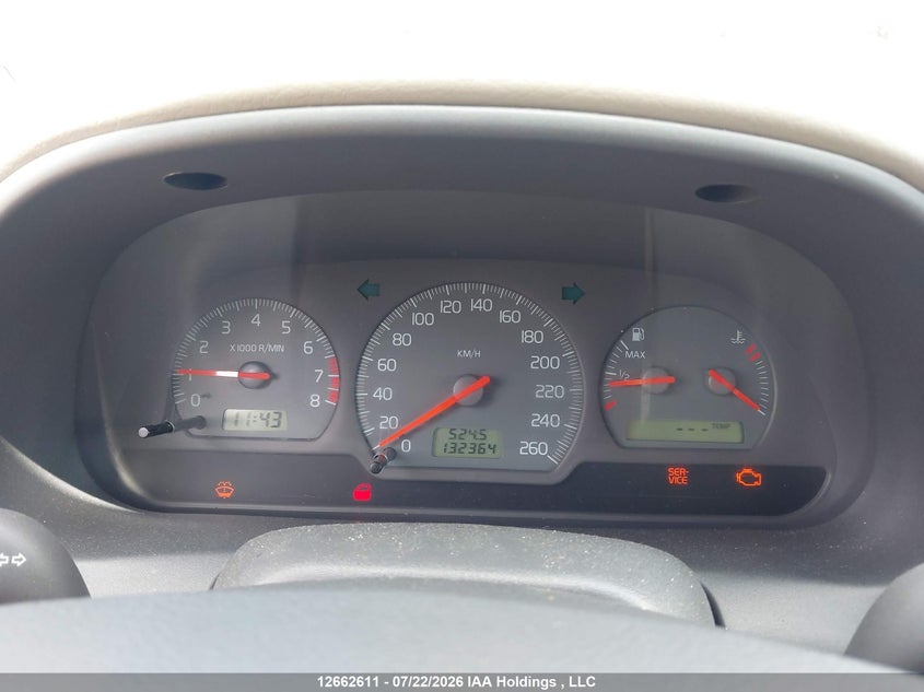 2001 VOLVO S40 SEDAN 1.9L I-4 DOHC, VVT, TURBO, 160HP