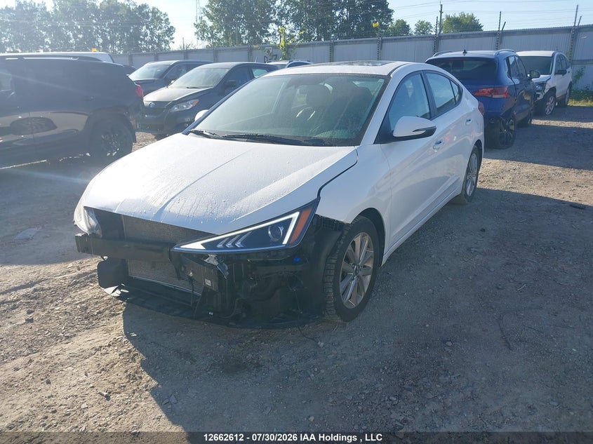 2020 Hyundai Elantra Preferred With Sun And Safety Package Auto Ivt, Front, IAAI, VIN KMHD84LF4LU086861 — photo 2
