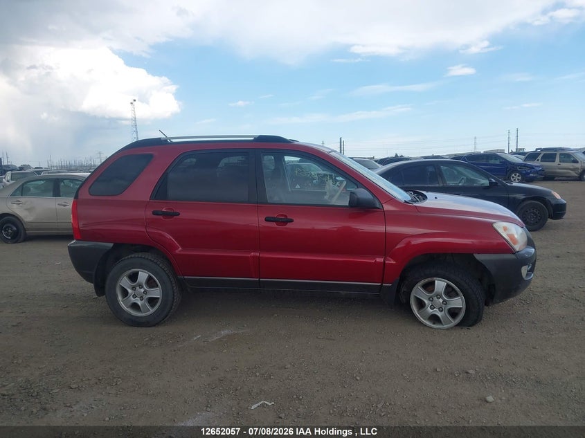 2008 Kia Sportage Lx-V6 VIN: KNDJF723387503298 Lot: 12652057X