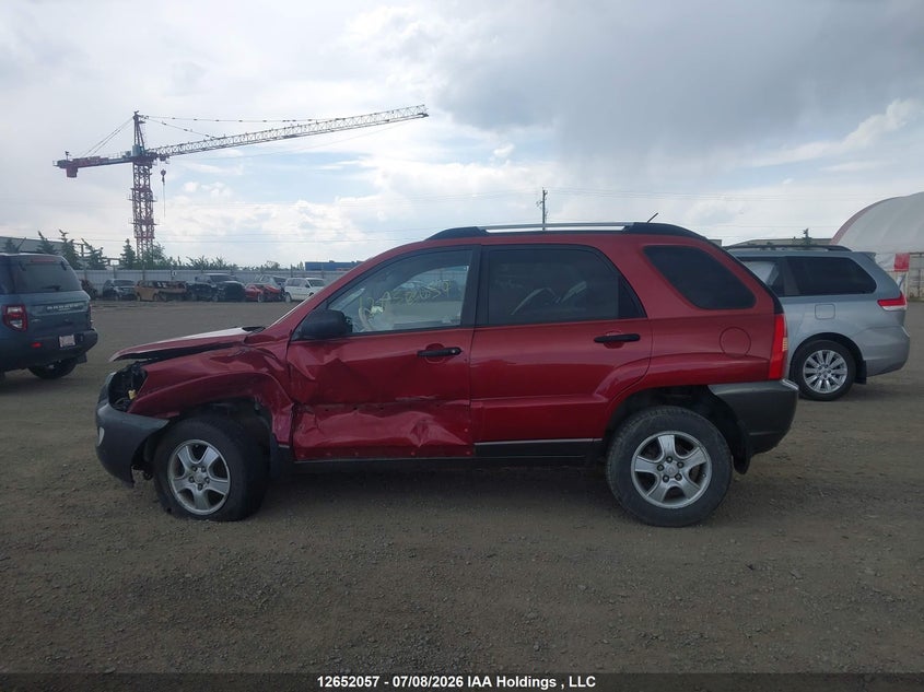 2008 Kia Sportage Lx-V6 VIN: KNDJF723387503298 Lot: 12652057X