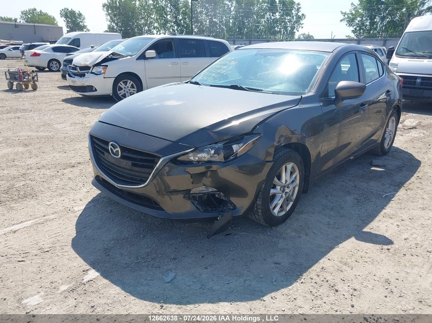 Vin: 3mzbm1v78fm128434, lot: 3065078, mazda 3 touring 20152