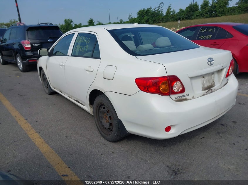 Vin: 2t1bu4ee1ac219789, lot: 3065081, toyota corolla 20103