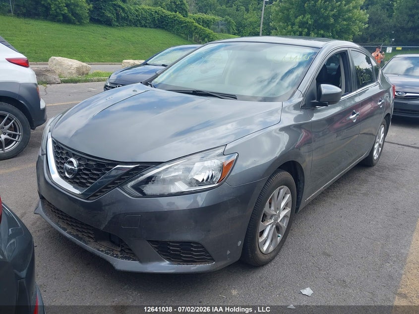 2018 Nissan Sentra 1.8 S/1.8 Sv/1.8 Sv Midnight Edition VIN: 3N1AB7AP4JY281555 Lot: 12641038X