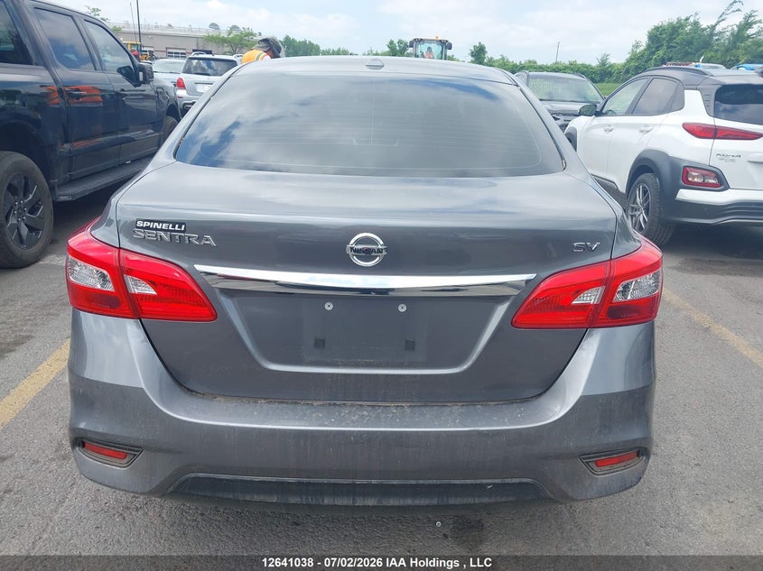 2018 Nissan Sentra 1.8 S/1.8 Sv/1.8 Sv Midnight Edition VIN: 3N1AB7AP4JY281555 Lot: 12641038X