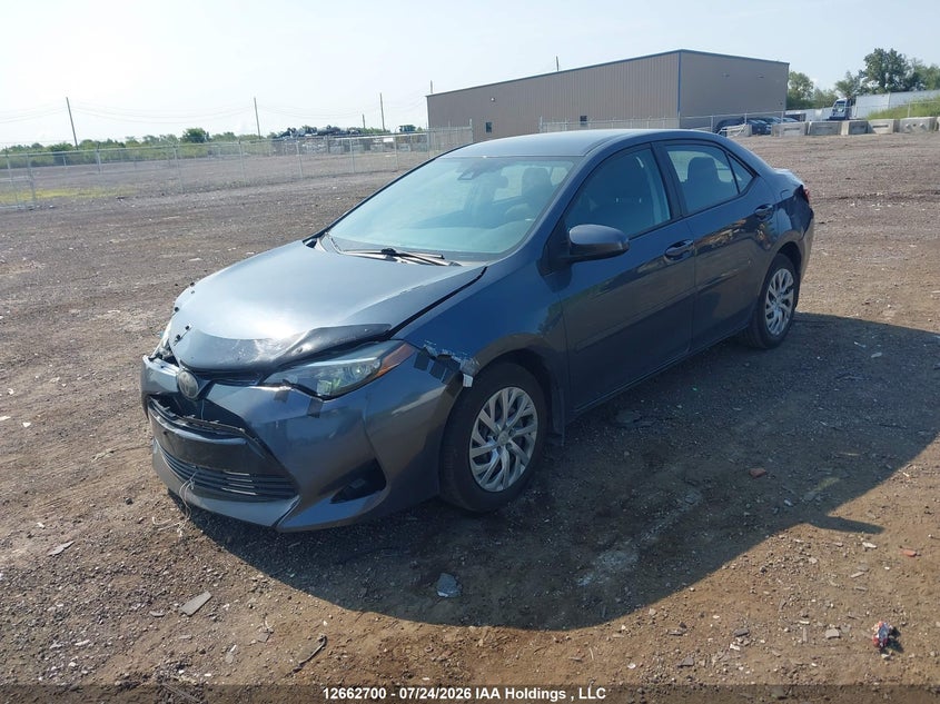 2017 Toyota Corolla, Rear, IAAI, VIN 2T1BURHE7HC928536 — photo 2