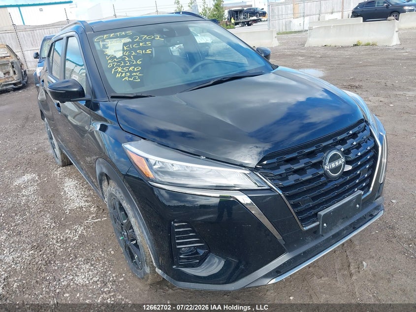 Vin: 3n1cp5dv8rl542915, lot: 3065149, nissan kicks sr 20241