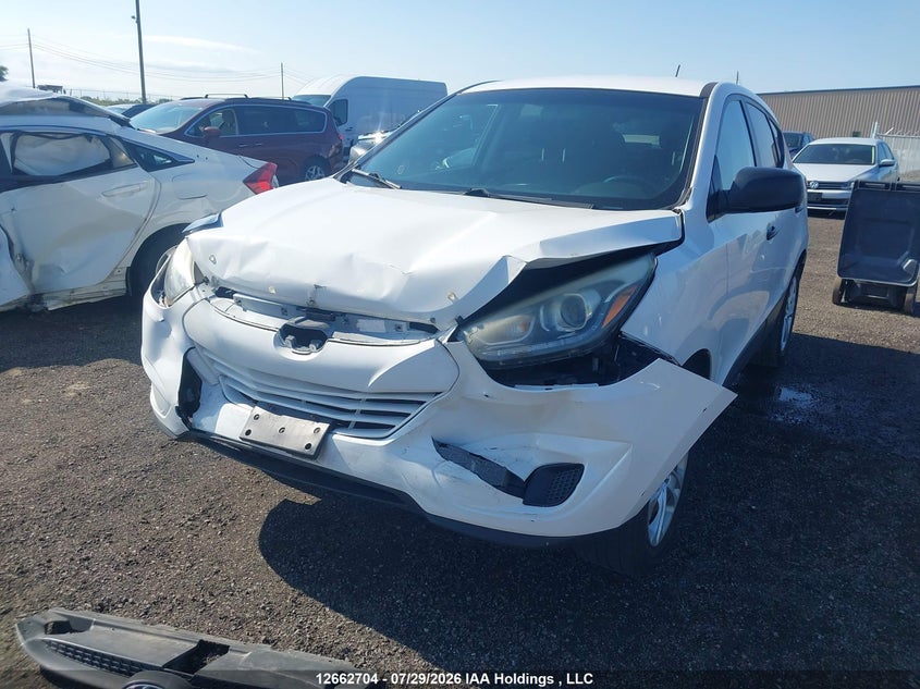 2015 Hyundai Tucson, Удар спереди, IAAI, VIN KM8JT3AFXFU097298 — фото 2