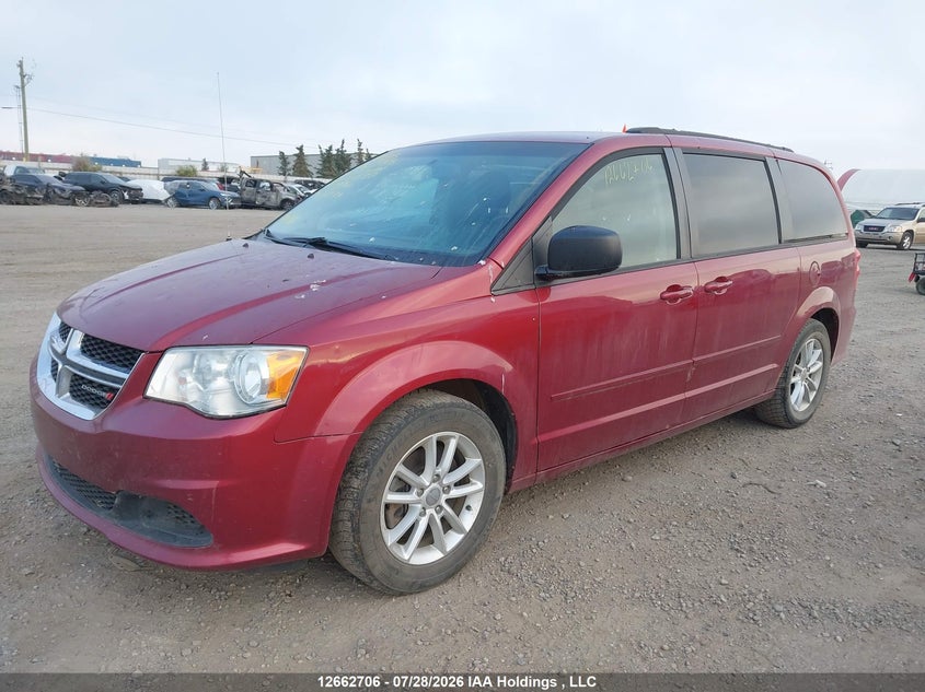 2015 Dodge Caravan, Град, IAAI, VIN 2C4RDGBGXFR574537 — фото 2