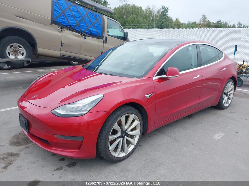 2020 Tesla Model 3, Затоплення, IAAI, VIN 5YJ3E1EA4LF780158 — фото 2